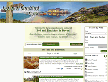 Tablet Screenshot of bedandbreakfastindevon.info